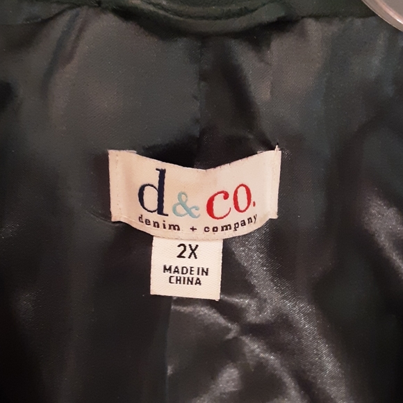 Genuine Leather d & co. 2X Jacket Forest Green - Picture 2 of 7